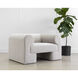 Ionic Meg Taupe Armchair